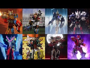Super Sentai: All 4th Auxiliary Mecha Combo & Finisher | GaoKing Striker - Tega Sword Black