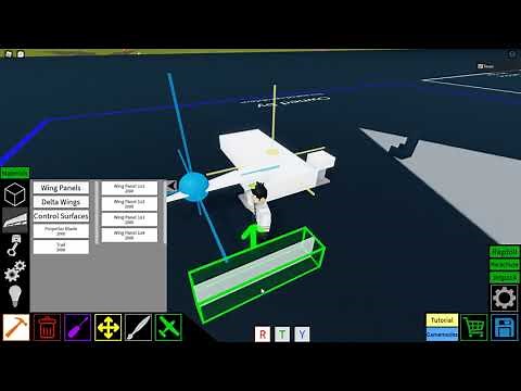 How to do a Wing Sweep angle in plane crazy!