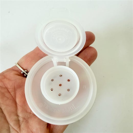 Vintage Tupperware Spice Shaker Lid #1243 Replacement - Flip Top Sheer Seal Salt and Pepper Lid - Multiple Available - Etsy