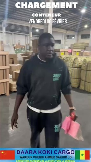 chargement conteneur DAARA KOKI CARGO #Fret #ImportExport #can #cargo