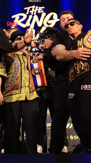 Jesse 'Bam' Rodriguez and Fernando 'Puma' Martinez have to be SEPARATED 💥 #TheRingIV | Buy now at DAZN.com | @RiyadhSeason | Nov 22nd in Riyadh 🥊 | Ring Magazine