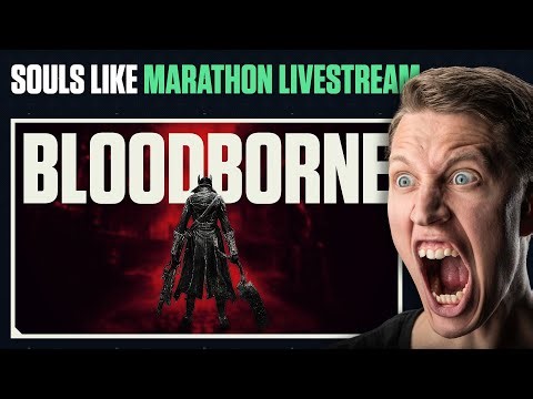 First time Bloodborne ⚔️ Day 100 Soulslike Marathon !soulsgames
