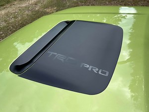 The Original Hood Scoop Decal for 4runner 5th Gen 2010-2024: Matte Black With Optional Lettering. - Etsy