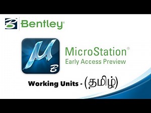 MicroStation Working Units | MicroStation for beginners - Part 6 | Mr. RK info #Units #WorkingUnits