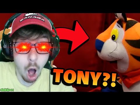 TONY THE TIGER RETURNS! SML JEFFY'S LUCKY JACKET! (REACTION)