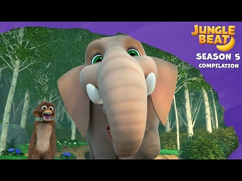 Compilation | Jungle Beat: Munki and Trunk | Kids Animation 2021