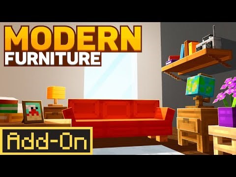 Modern Furniture 1.0 Add-On | Minecraft Marketplace | Showcase
