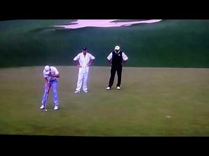 Adam Scott putt to win the 2013 Masters
