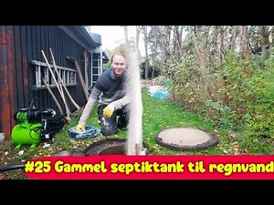№25 Samletank til regnvand | Sommerhuset ved Lammefjorden