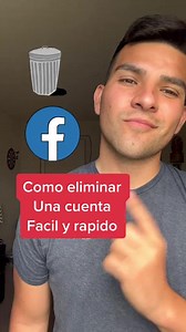 Como eliminar una cuenta de facebook | Lopeztips2
