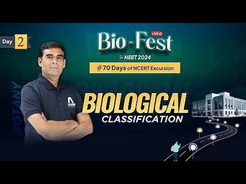 Biological Classification | Bio-Fest for NEET 2024 | Day 2/70 Days of NCERT Excursion | ‪@ALLENNEET‬