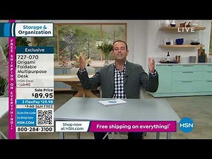 Origami Foldable Multipurpose Desk