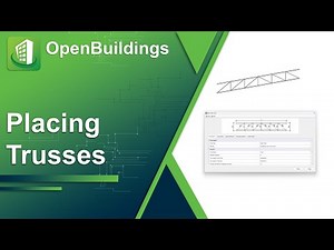 OpenBuildings Designer Update 10 | Placing Trusses
