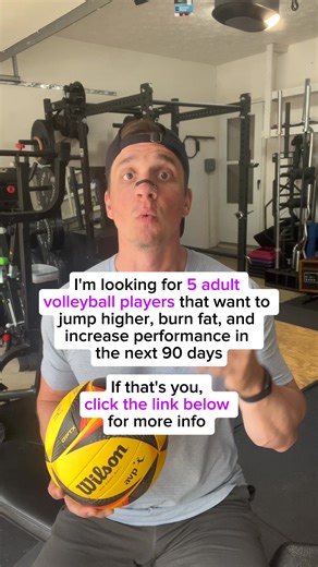 **Adult volleyball players over 25** you deserve better workouts I’m looking for volleyball players 25 who are ready to make 2025 their best volleyball year ever 👇🏼 Click the button to learn more Do you ever feel left out? Like all of the best Coaches and workouts are reserved for Professional or D1 athletes? For everyone else over 25, you just have basketball jump programs or generic rehab programs Of course, you could TRY and fit these to your needs, but it’s just not the same as having some