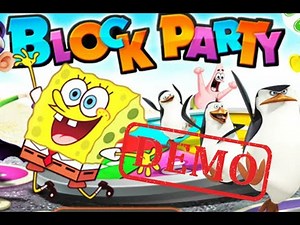 nickelodeon block party демо версия