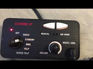 Code 3 MicroCom Model 3866