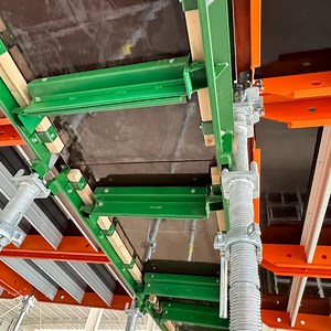 [Hot Item] Green Formwork Steel Panel-Prop Formwork System with Early Stripping Mechanism