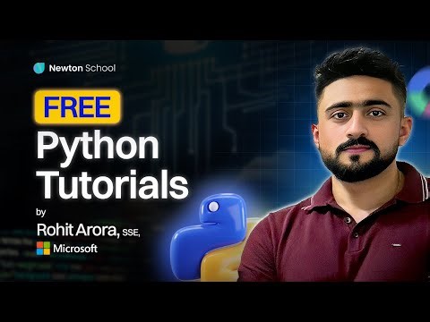 1. Free Python Tutorials | Python for Beginners | Python 2025 | Python Free Course| Python 2025