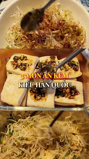 Thử thách làm 3 món panchan ăn kèm trong 15' cực dễ làm #LearnOnTikTok #ASMR #Ancungtiktok #tiktokfood #fyp #panchan