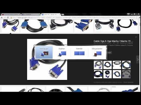 ¿Como Conectar Un Video Beam al Computador?