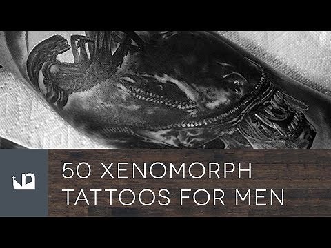 50 Xenomorph Tattoos For Men
