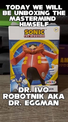 Sonic the Hedgehog Jakks Pacific UNBOXING | Dr. Eggman