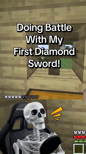 Making my first set of Diamond Tools in my Forever World! #minecraft #minecraftshorts #gaming