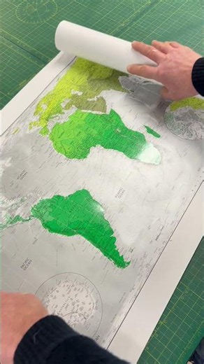 The Future Map - An Equal Area World Map Projection. #mapping