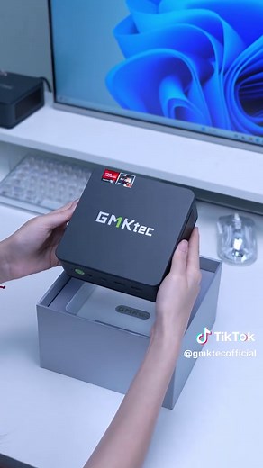 Unbox the GMKtec M5 Ultra 🎁 Inside: Mini PC, power adapter, HDMI cable, VESA mount, and quick guide. Small size, huge performance. Upgrade-friendly with dual RAM & SSD slots. Lightweight, stylish, and ready to power your day. Plug in. Power up. Go. #gmktec #minipc #merrychristmas🎄 #gmktecm5ultra #2026newyear