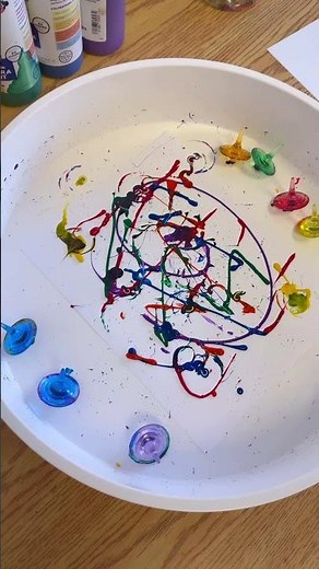 Hanukkah Dreidel Painting Process Art 🌀