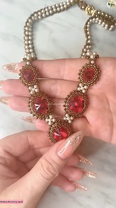 Gorgeous Ruby Necklace ❤❤ | Wedding Decoration Ideas