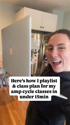 Jenn Kandrac | This is how we do it! A 15min playlist sesh & choreo prep for amp cycle as a busy mom who works full time AND teaches multiple classes a... | Instagram
