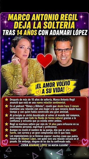 Marco Antonio Regil estrena romance tras 14 años solo y desata sospechas con Adamari López