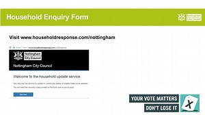 🤔 Have you responded to your Household Enquiry Form? Councils are required to send every household a form asking to confirm details on the electoral register. It's quick and simple to respond online!! Follow this quick and easy guide 👇 www.householdresponse.com/nottingham | My Nottingham