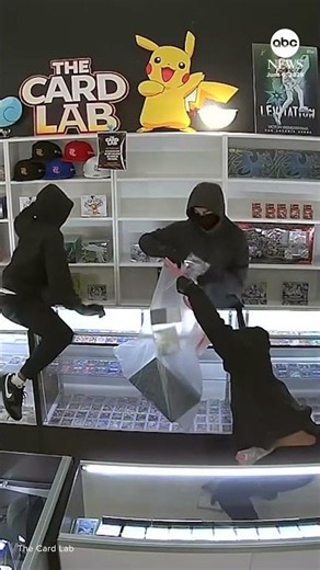 Thieves stole $15,000 worth of Pokémon cards in 39 seconds, police say