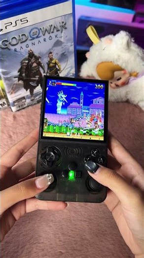 Relive Your Childhood with ANS13 4.0” Retro Game Console 🎮 #gaminja #playstation #retrogaming #ps1