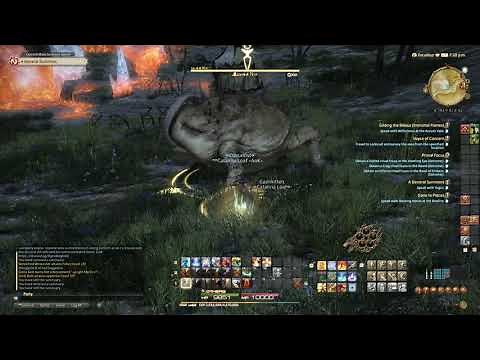 Change your combat text Final Fantasy XIV.