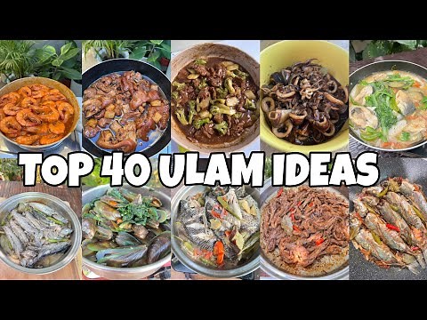 TOP 40 FILIPINO MEAL ULAM IDEAS| EVERYDAY FOOD IDEAS| ULAM IDEAS ARAW-ARAW| YUMMYLICIOUS WITH ROSE