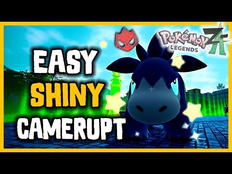 How to Get a Shiny Alpha Camerupt EASILY in Pokémon Legends Z-A 🔥