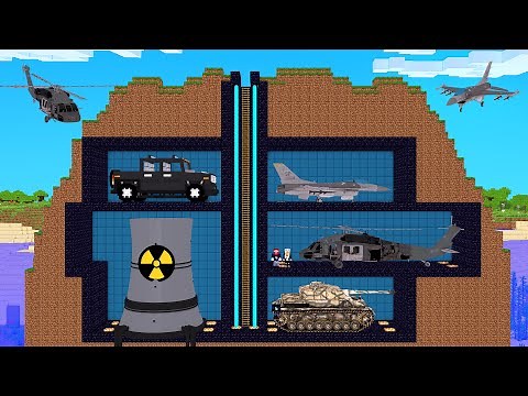 SICHERE GEHEIME MILITÄRBASIS in MINECRAFT!