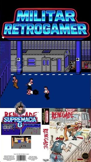 🔥 Pelea callejera pura en 8 bits con Renegade 👊🛣️#nintendo #nes #shorts #short #reels #viralshorts