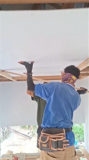 This is how to install a ceiling board