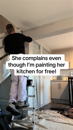 Kitchen Painting Transformation for My Girlfriend
