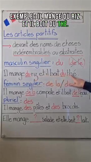 The partitive articles in French🇨🇵|Improve your French with Alain and Moh 😃🇨🇵#shorts #frenchteacher #frenchlesson #apprendrelefrançais #frenchgrammar | OuiTeach & French Becomes Easy
