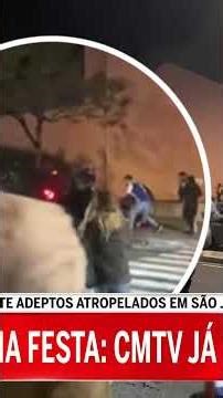 The moment seven FC Porto fans are run over during celebrations in São João da Madeira.
