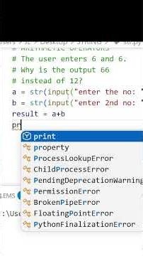 Why Does Python Output 66 Instead of 12? | Python Beginner Mistake