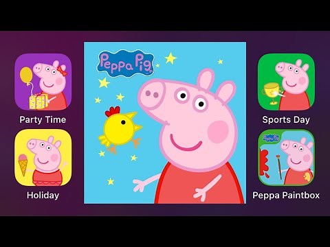 Peppa Pig Happy Mrs Chicken - Educational Mobile Game App for iOS & Android - Gameplay
