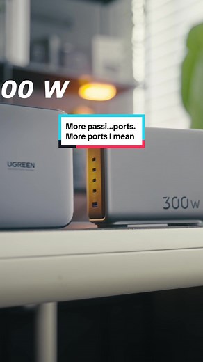The company makes us sing “more ports more ports more power” every morning… #ugreen #tech #UgreenNewRelease #UneedUgreen #charger #phonecharger