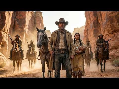 The Cowboy Who Protected a Native Girl from an Outlaw Gang