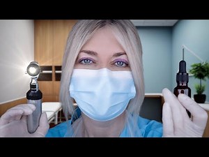 ASMR Ear Exam & Deep Ear Cleaning Specialist Clinic! Otoscope, Fizzy Drops, Picking, Lights, Gloves